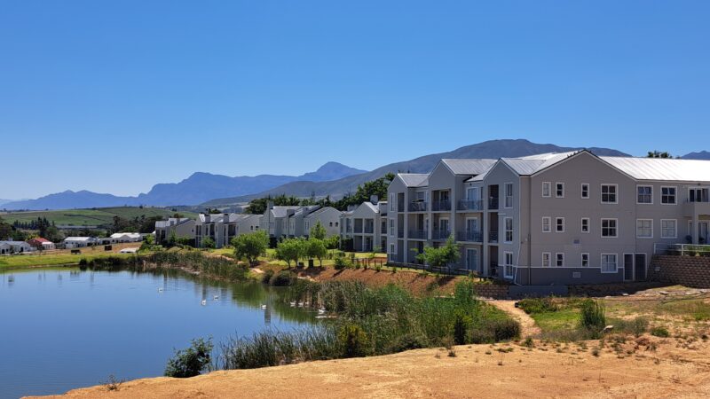 Nestled amidst captivating mountain ranges